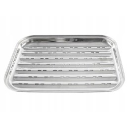 Daugkartinio naudojimo plieninis grilio padėklas