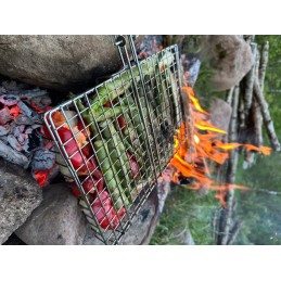 Krepšelis daržovėms, mėsai ir žuviai, grilis ineox mt 06 orkaitei