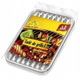 Kepsninės padėklai Jan esminis stačiakampis 8x3 vnt