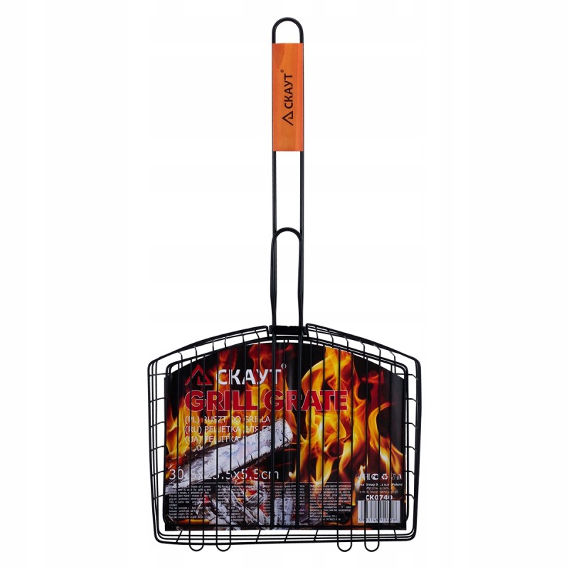 Grotelės mėsos, kepsnių ir žuvies kepimui sk-0740