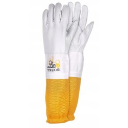 Apsauginės bitės pirštinės, pailgintos per alkūnę bitininkui