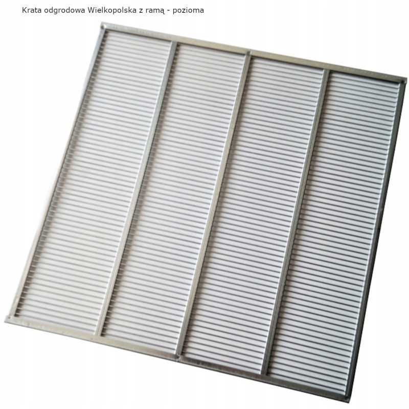 Siūlome Wielkopolska horizontalias sodo groteles su metaliniu rėmu - labai geras produktas!