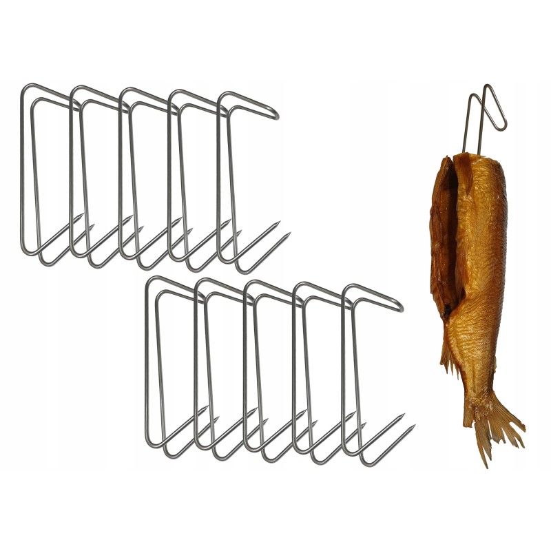 H 313 p kabliukas 13cm rūkymo kabliukai žuviai rūkyti