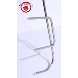 6 vnt - žuvies rūkymo kabliukai