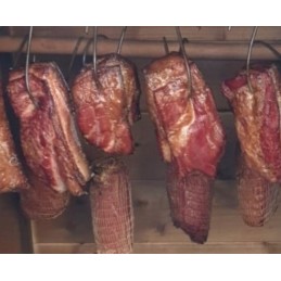 S 310 mėsos kabliukai 10 cm, nerūdijantis plienas, šaltų mėsos gaminių rūkymui, gammon