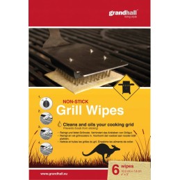 Ketaus grotelių šluostės valymui ir tepimui