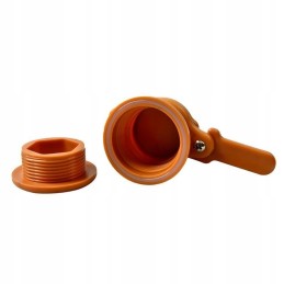 Europietiško stiliaus plastikinis vožtuvas 44mm