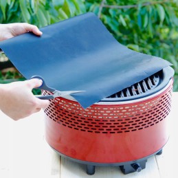 2 daugkartinio naudojimo tefloninių kepimo kilimėlių rinkinys