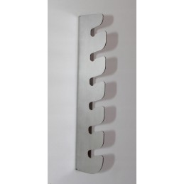 Horizontali nerūdijančio plieno rankena