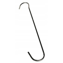 Rūkymo kabliukas, rinkinys iš 10 vnt., užsukamas kabliukas, 17,5 cm, storis, 3 mm