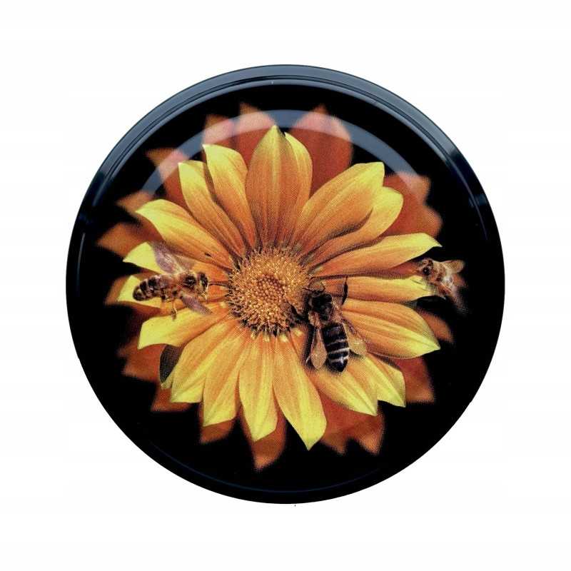 50x medaus kamšteliai, skersmuo 82, medaus indeliui su dangteliu