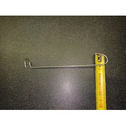 Rūkymo kabliukas, rinkinys iš 10 vnt., užsukamas kabliukas, 17,5 cm, storis, 3 mm