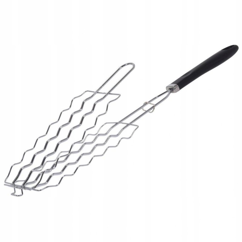 Plieninės dešros kepsninės grotelės 54 x 12 cm
