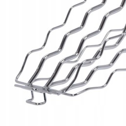 Plieninės dešros kepsninės grotelės 54 x 12 cm