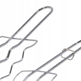 Plieninės dešros kepsninės grotelės 54 x 12 cm