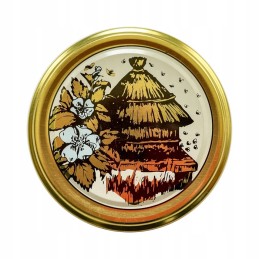 50x medaus kamšteliai, skersmuo 82, medaus indeliui su dangteliu