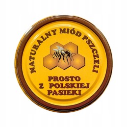 50x medaus kamšteliai, skersmuo 82, medaus indeliui su dangteliu