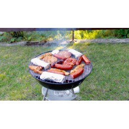 Nelipnus tefloninio tinklelio grilio kilimėlis, skirtas kepsniams kepti