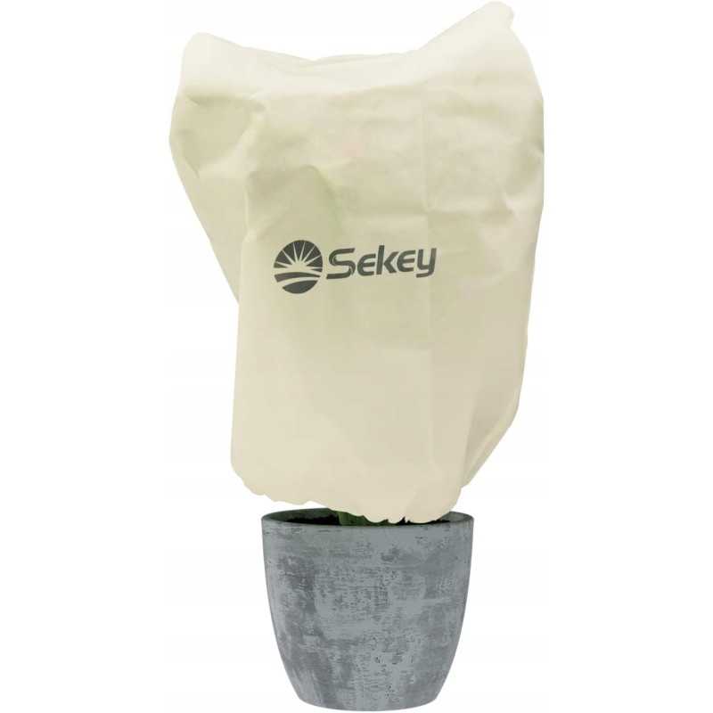 Gaubto užvalkalas iš agrotekstilės augalų apsaugos 100x80cm 80g/m² smėlio spalvos