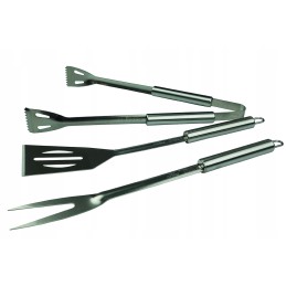 Inox bbq indų rinkinys - 7,5 x 5 x 37 cm