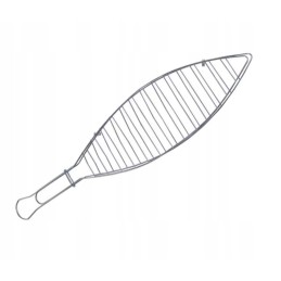 Žuvies grotelės kepsninei, 41 cm