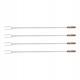 Židinio šakės - rinkinyje 4 vnt 100 cm