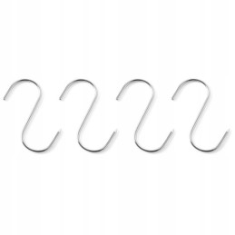 Parduotuvės mėsos kabliukai 4 vnt 110x5mm hendi 513