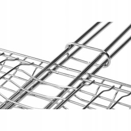 Krepšinės grotelės 22x24cm, chromuotos