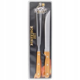 Grilio mėsos porcijų rinkinys, didelis peilis, 31 cm