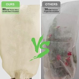 Gaubtas, apsaugantis augalus nuo šalčio, agrotekstilė 180x120cm