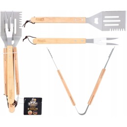 Grilio priedai x3 grilio rinkinys