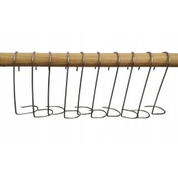 Rinkinyje net 10 rūkymo kabliukų.