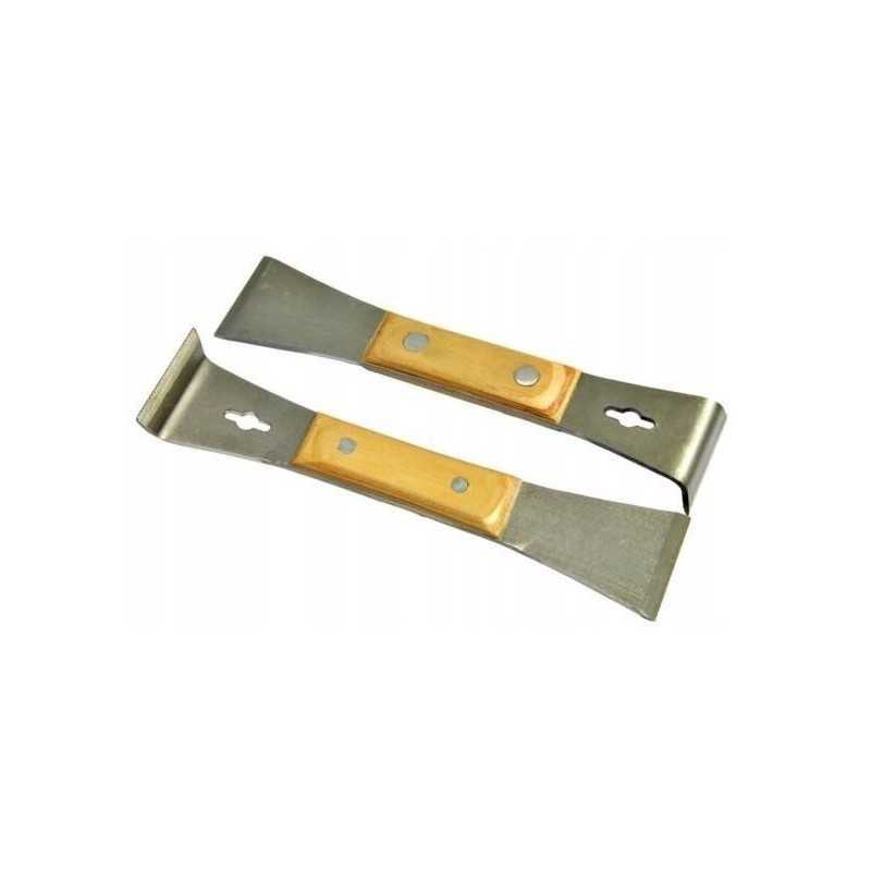 Bitininkystės kaltas mediniame rėme bitynui, cinkuotas metalas