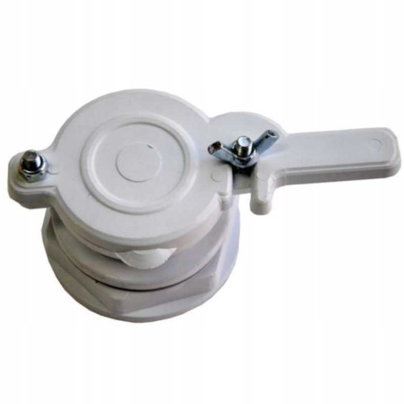 Plastikinis vožtuvas nusodinimo bakui ir medaus trauktuvui 2'