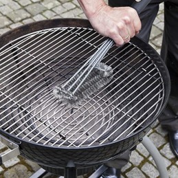 Šepetys grotelių grotelių valymui