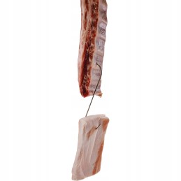 Kabliukas kumpio mėsai s18 liuksai 4mm 18cm inox 10 vnt.