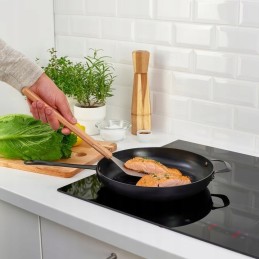 Ikea grilltider kepsninių indų rinkinys, 3 vnt, peilis, žnyplės, mentelė, bukas