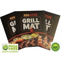 6x tefloninis kepimo kilimėlis, BBQ grilio padėklas