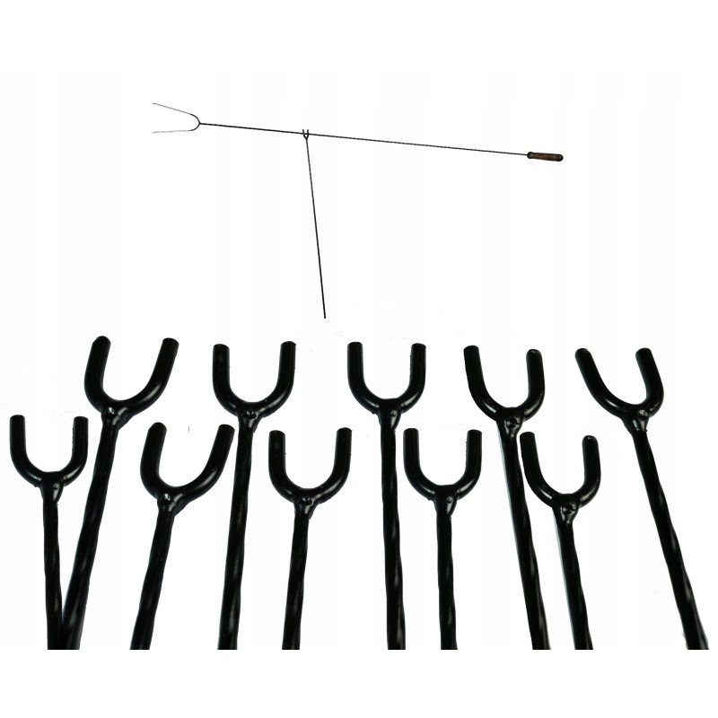 Dešros pagaliukų atramos, rinkinyje 10 vnt