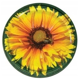 Dangteliai stiklainiams su medumi (50 vnt) - modelis nd3