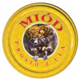 dangteliai medaus stiklainiams (50 vnt.)