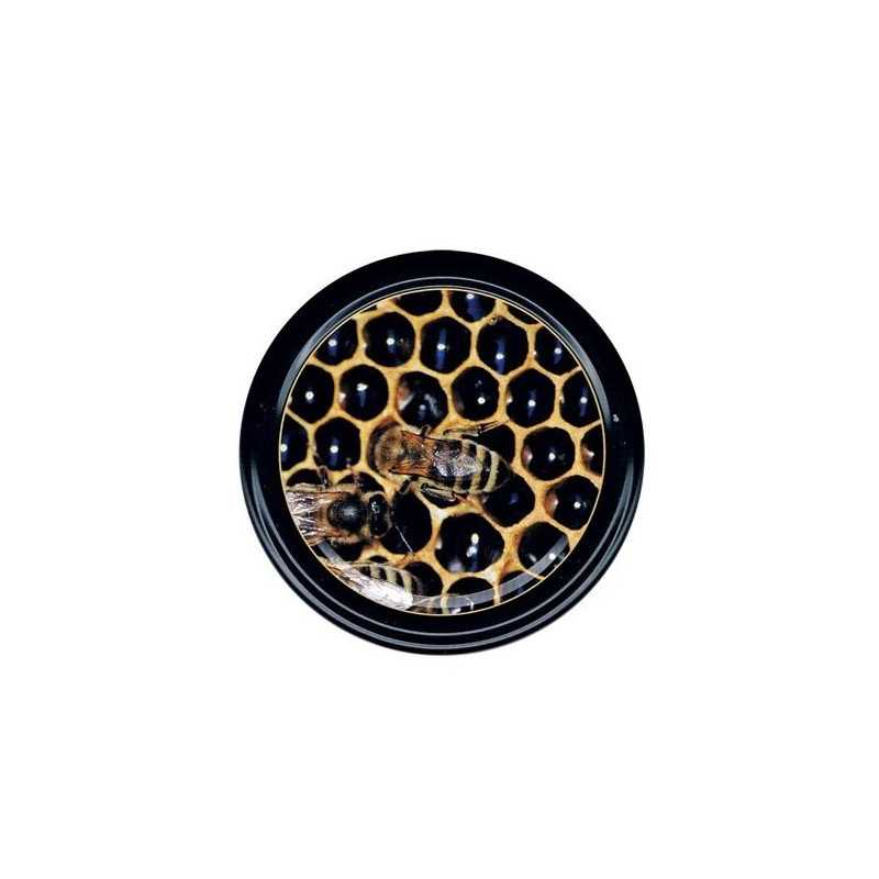 dangteliai medaus stiklainiams (50 vnt.)