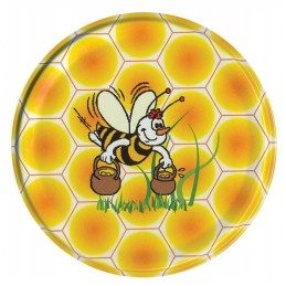 Dangteliai stiklainiams su medumi (50 vnt) - modelis nd4