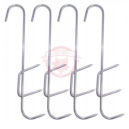 4 vnt - žuvies rūkymo kabliukai