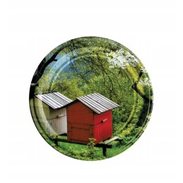 Kamšteliai stiklainiams su medumi (50 vnt) - modelis nd36