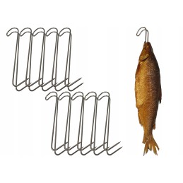 H 318 p rūkymo kabliukai žuviai ir šaltiems mėsos gaminiams rūkyti