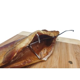 H 324 kabliukas žuviai, upėtakiui, skumbrei rūkyti, 24 cm liuksas