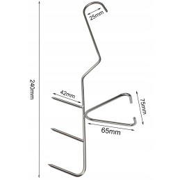 Aukciono kaina nurodyta už 5 vnt kabliukų