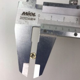 Žalvarinės rankovės 3x6mm rėmams.