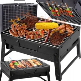 Nešiojamas, sulankstomas mini turistinis grilis - lagaminas